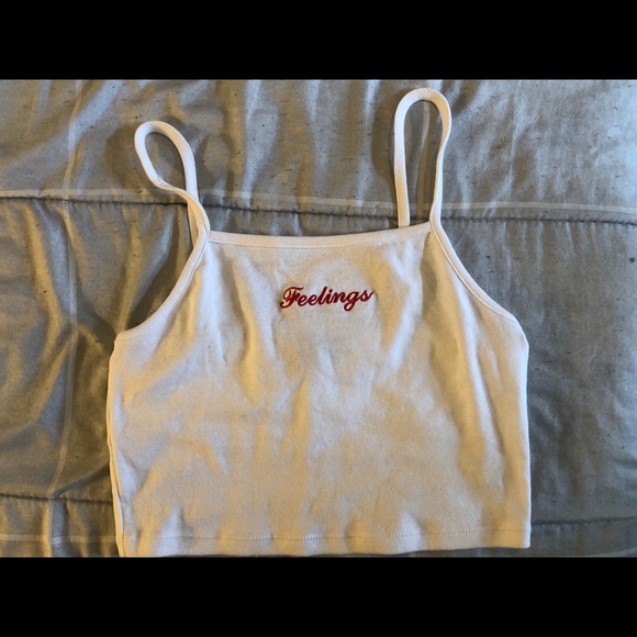 ‘Feelings’ Crop top - Picture 4 of 4